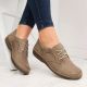10. Helios W 715 bequeme Lederschuhe, beige 