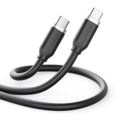 2. ALOGIC ELSI5U2CCBK2 USB-Kabel, USB 2.0, 2 m, USB-C, 0,48 Gbit/s, 240 W, Schwarz