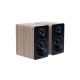 3. Edifier M60 (504778) 66W 2.0 Lautsprecher, Eichenbraun, Schwarz