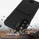 2. Samsung Galaxy A57 5G TPU-Hülle mit Kartenhalter und Umhängeband – Schwarz