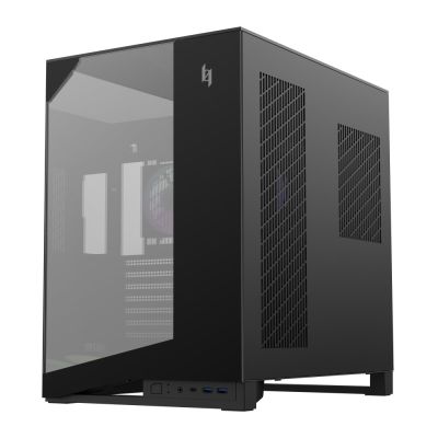 12. GameMax NEX C56 VC BK Midi-Tower-Computer-Sicherheits- und Halterungssystem Schwarz