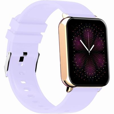 9. Smartwatch Gravity Roségold Lila 2 Armbänder GT17-3