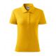 3. Malfini Cotton W MLI-21304 Gelbes Poloshirt