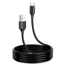Joyroom Langlebiges USB-A/USB-C-Kabel der Serie A9 (3 A, 2 m) – Schwarz