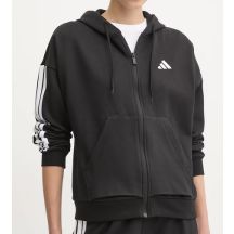 adidas Essentials 3-Streifen-Kapuzenpullover mit durchgehendem Reißverschluss W JE1283