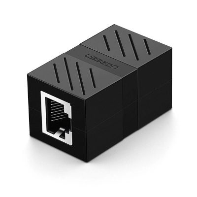2. Ugreen Network Connector Ethernet RJ45 10 Gbit/s Netzwerkkabelverbinder Schwarz (NW114 20390)