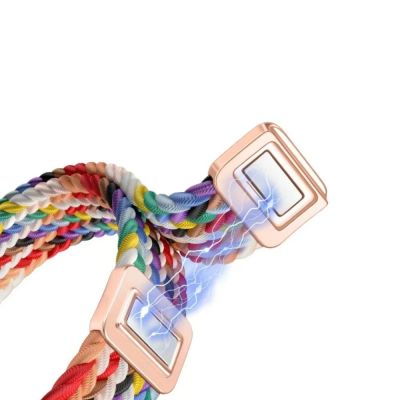 3. Tech-Protect NylonMag-Armband für Xiaomi Smart Band 8 / 9 / NFC - Schwarz