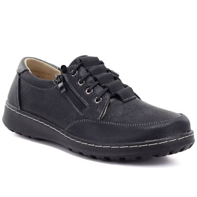Bequeme schwarze Damenschuhe Vinceza 87724