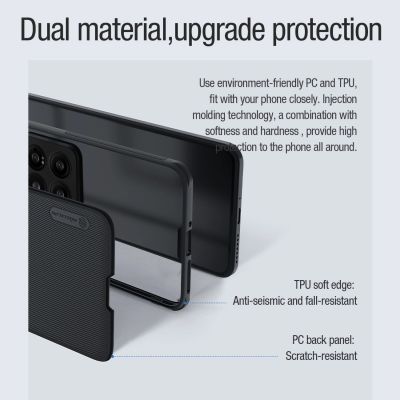 11. Nillkin Super Frosted Shield Pro Magnetische Hülle für Xiaomi 14 Pro – Schwarz