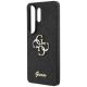 6. Guess Fixed Glitter Big 4G Metal Logo Hülle für Samsung Galaxy S26 Ultra - Schwarz