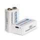 4. EVERACTIVE AKKU 6F22/9V LI-ION 550 mAh MIT USB TYP C EVHR22-550C