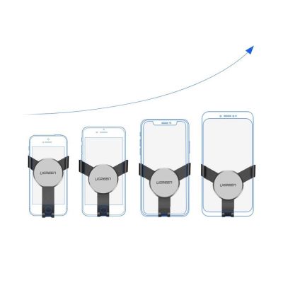 7. Ugreen Auto Schwerkrafthalter für Luftzufuhr Lüftungsgitter grau (50564)