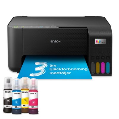 7. EPSON EcoTank ET-2860 Inkjet A4 5760 x 1440 DPI 33 Seiten pro Minute WLAN Schwarz