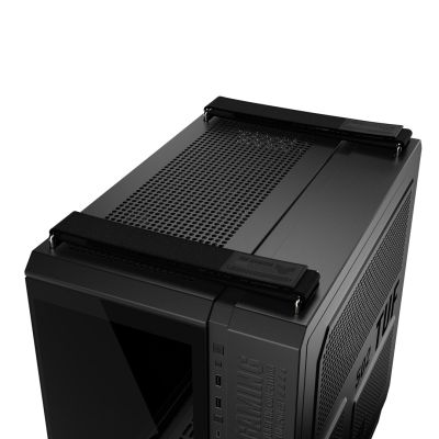 8. Asus TUF GAMING GT502 HORIZON TG ARGB SCHWARZES Gehäuse