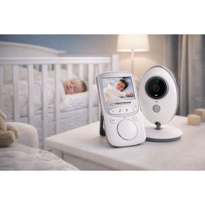 10. ESPERANZA Elektronische Baby-Nanny mit 2,4"-LCD-Display JUAN EHM003
