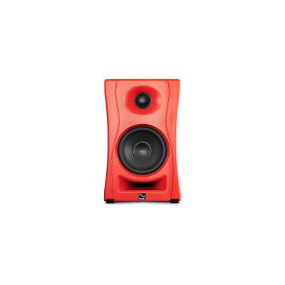 2. KALI AUDIOLP-UNF-R – Paar Bluetooth-Monitorlautsprecher. Multimedia-Lautsprecher, rot.