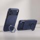 7. Tech-Protect MagAir Stand MagSafe CC Hülle für iPhone 18 Pro Max / 17 Pro Max – Mattes Marineblau