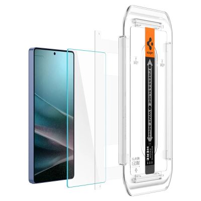 7. Spigen Glas.tR EZ FIT Panzerglas 2er-Pack für Samsung Galaxy S25 Ultra – transparent