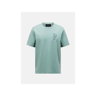 PEAK PERFORMANCE M Original Grafik-T-Shirt, grün