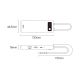 26. Baseus Metal Gleam Series HUB 7-in-1 Dockingstation USB Typ C - 1 x HDMI / 1 x VGA / 3 x USB 3.2 Gen. 1 / 1 x Power Delivery / 1 x RJ-45 Ethernet grau (WKWG040013)
