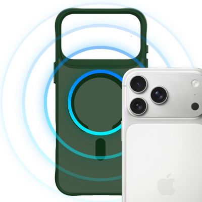 18. 3mk Smoke MagCase für iPhone 17 Pro - Grün-Transparent