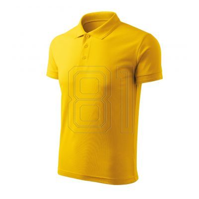 2. Malfini Pique Polo Free M MLI-F0304 Poloshirt, gelb