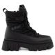 Lee Cooper Damen-Winterstiefel, schwarz, gefüttert, Stiefeletten mit Reißverschluss