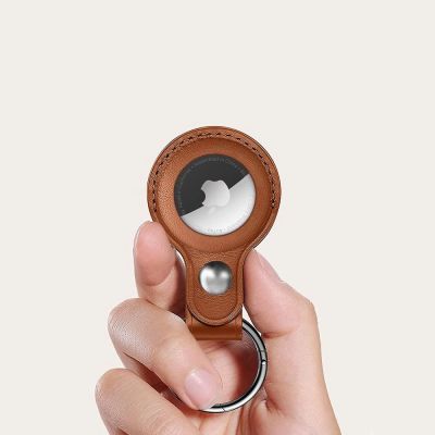 3. Tech-Protect NaturalFit Case für Apple AirTag 1/2 - Braun