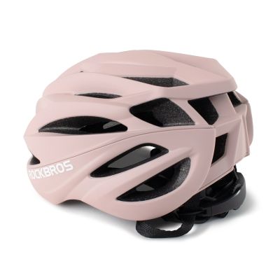 11. Rockbros Fahrradhelm mit Visier, abnehmbarer UV-Schutzbrille, Unisex – Braun