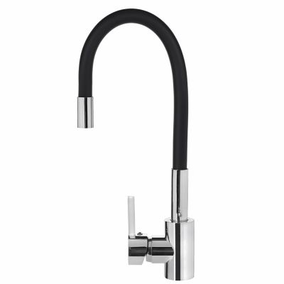PYRAMIS FLESSI schwarze flexible Küchenarmatur 090919638