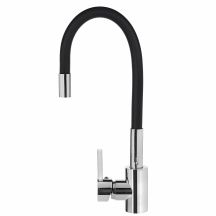 PYRAMIS FLESSI schwarze flexible Küchenarmatur 090919638