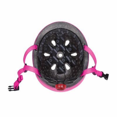 4. Globber Neon Pink Jr 506-110 Helm