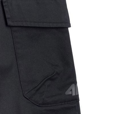 6. Herrenhose 4F CAS M1210 tiefschwarz 4FWAW25TTROM1210 20S