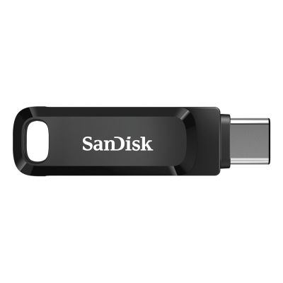 12. SanDisk Ultra Dual GO SDDDC3-064G-G46 USB-Stick (64 GB; USB 3.0, USB-C; schwarz)