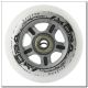13. PU 84x24 82A TRANSPARENT (4 St.) + ABEC-7 CHROME (8 St.) SET NILS EXTREME