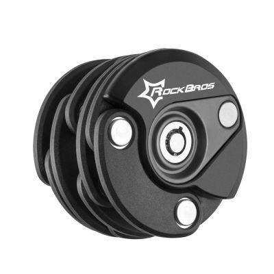 Rockbros WL798 Faltbares U-Schloss Fahrradschloss - Schwarz