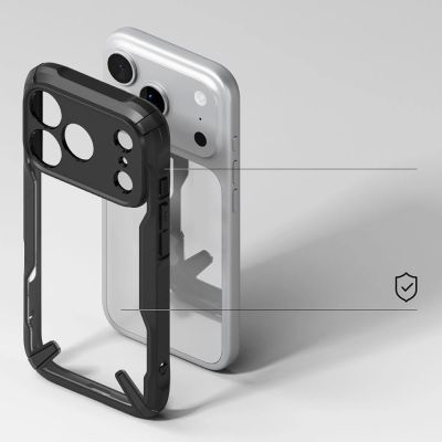 4. Ringke Fusion X Hülle für iPhone 17 Pro Max - Schwarz