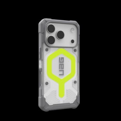 2. UAG Pathfinder Clear MagSafe Case für iPhone 17 Pro - Neongrau