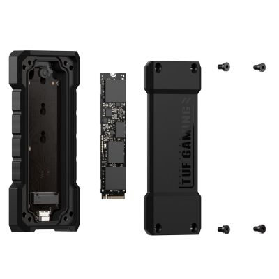 27. Asus TUF Gaming A2 Schwarzes externes SSD-Gehäuse
