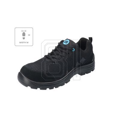 Bata Industrials Solano U MLI-B85B1 Schwarze Schuhe