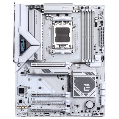 2. Gigabyte B850 EAGLE ICE Motherboard (B850, AM5, ATX, DDR5)