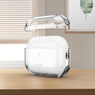 5. Tech-Protect Bounce Hülle für AirPods Pro 3 – Transparent
