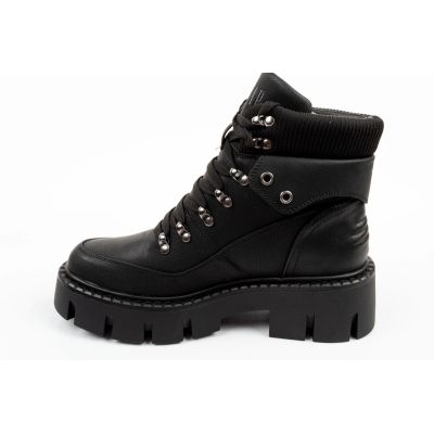 3. GAP Damenschuhe Michelle Stiefeletten, schwarze modische Stiefeletten