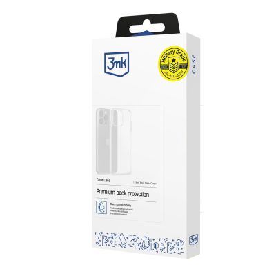 6. 3mk Clear Case für Samsung Galaxy S25 – transparent