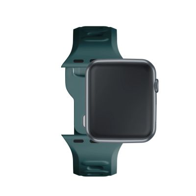8. 3mk Silikon- Watch für Apple Watch 42 / 44 / 45 / 49 mm – Grün