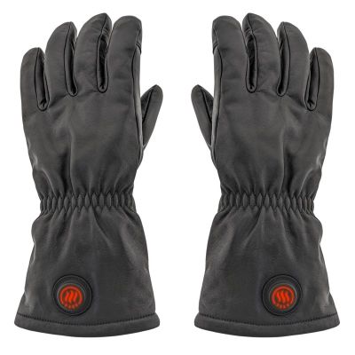 7. GLOVII Beheizte Lederhandschuhe für den täglichen Gebrauch, Größe L, GI2BL
