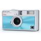 3. Kodak EKTAR H35N Kompakt-35-mm-Filmkamera, Blau, Silber