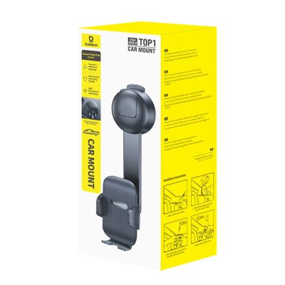 11. Baseus PrimeTrip C03 Autohalterung mit Saugnapf für das Armaturenbrett – Schwarz