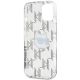 7. Karl Lagerfeld IML Choupette Head & Monogram Hülle für iPhone 15 / 14 / 13 – transparent