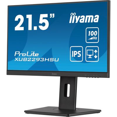 5. Iiyama Display 22 XUB2293HSU-B7 IPS - Flachbildschirm - 54,6 cm